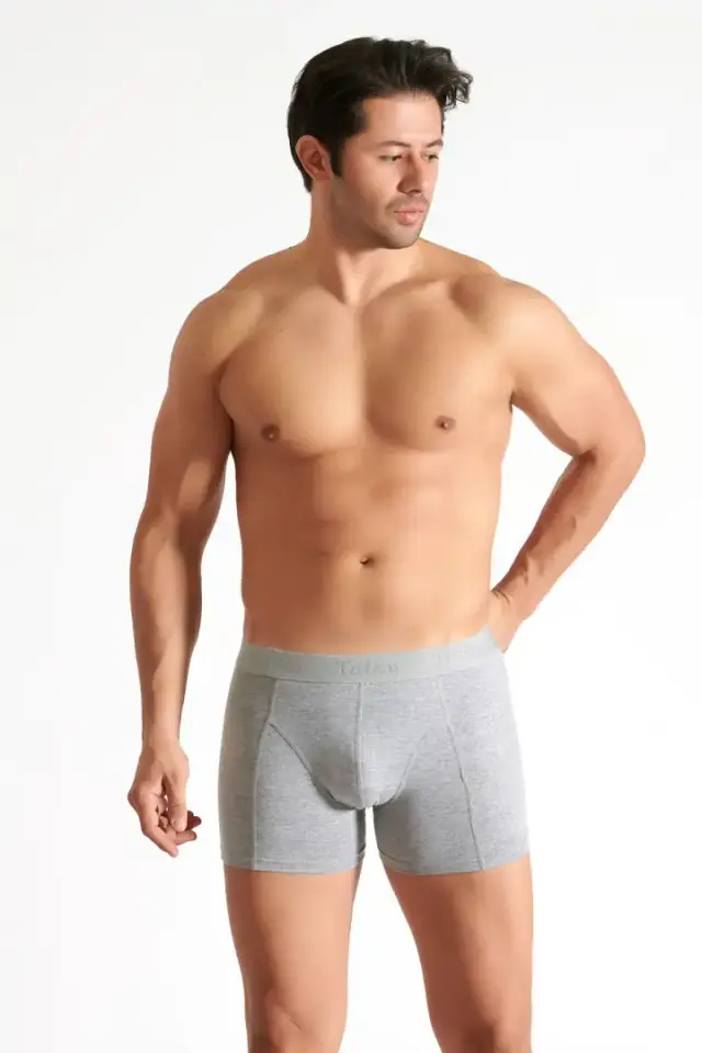 Tutku Likralı Vücudu Saran Erkek Boxer