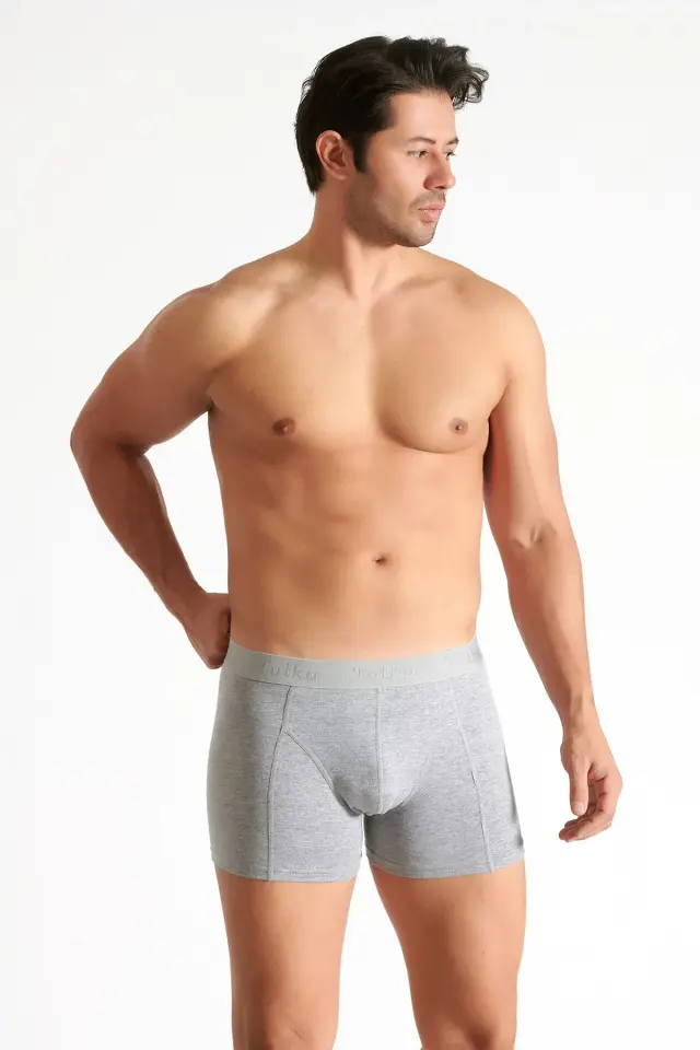 Tutku Likralı Vücudu Saran Erkek Boxer