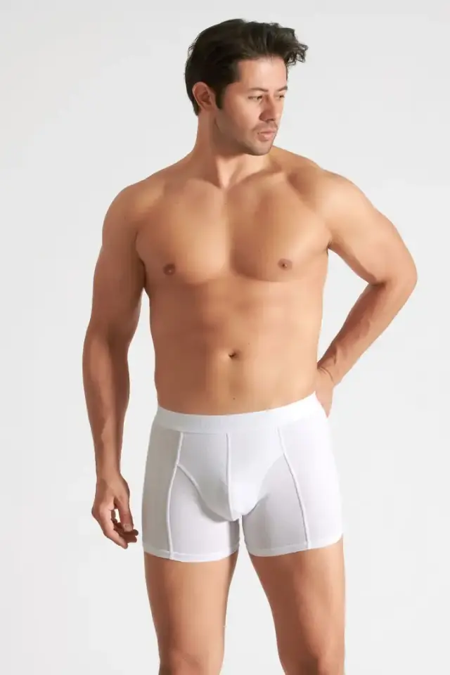 Tutku Likralı Vücudu Saran Erkek Boxer