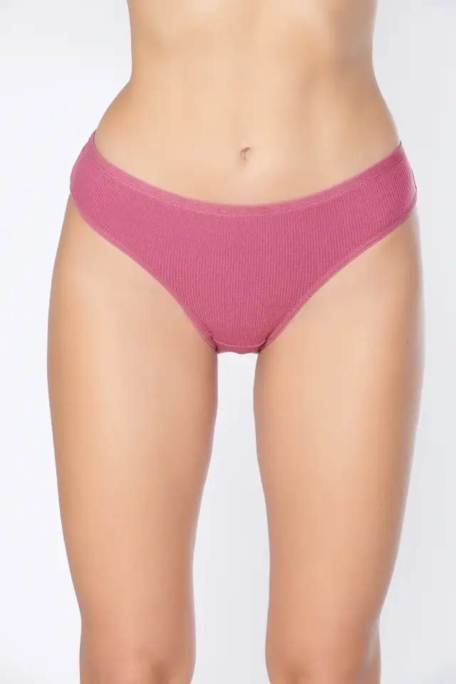 Tutku Elit 2707 Bambu Kaşkorse Bikini Külot 3 lü Paket