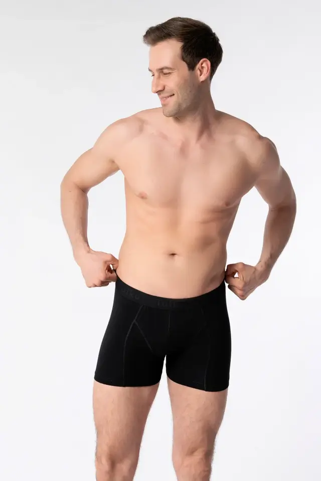 Tutku 6 lı Paket Likralı Vücudu Saran Erkek Boxer
