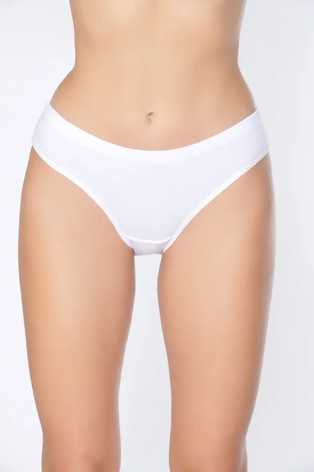 Tutku Elit 2710 Normal Lastikli Bambu Bikini Külot 6 lı Paket