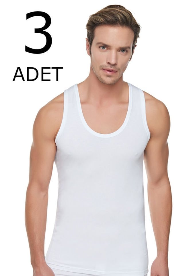 Tutku 3 lü paket PENYE %100 Pamuk Erkek Atlet