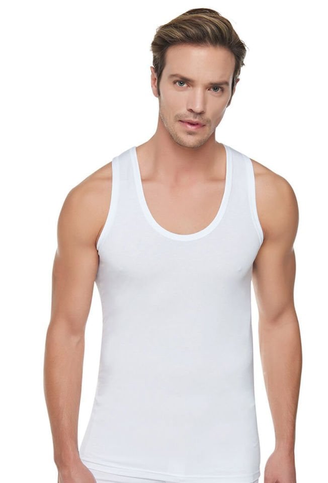 Tutku 6 lı paket PENYE %100 Pamuk Erkek  Atlet