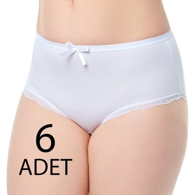 Tutku Elit 2402 Kadın Bato (Geniş Kesim) Külot 6 lı Paket