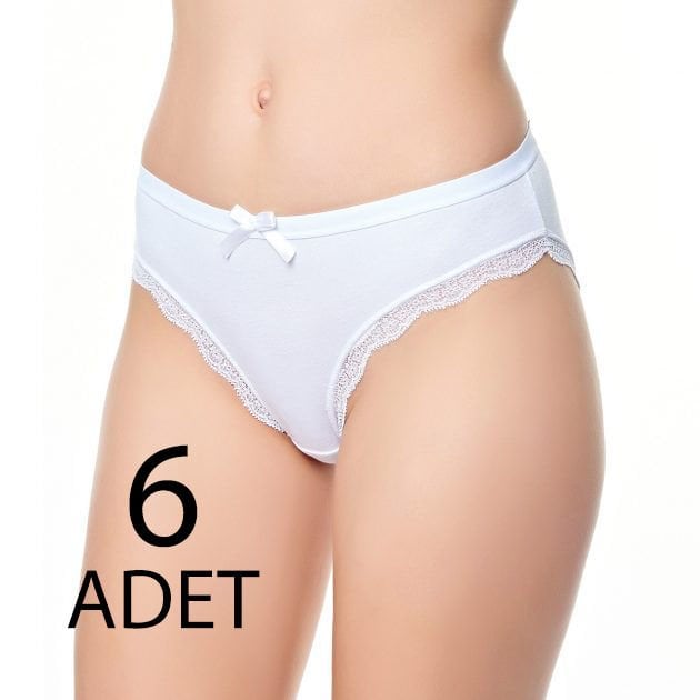 Tutku Elit 2701 Kadın Bikini Külot 6 lı Paket