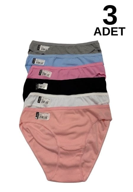 Tutku 569 Julia  Kadın Bikini Külot 3 lü Paket