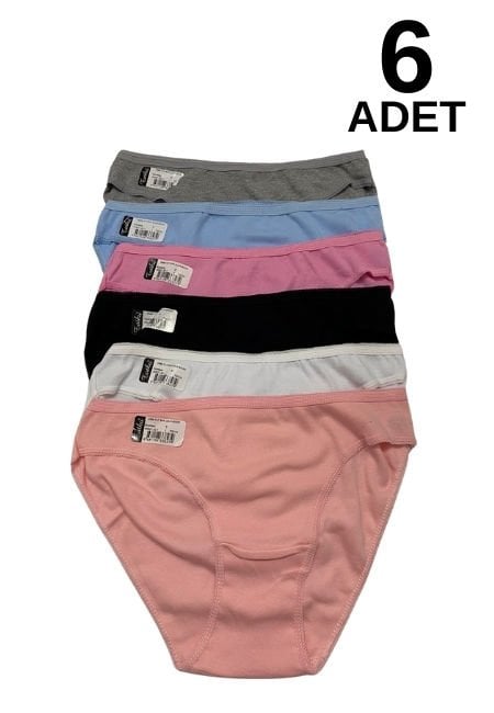 Tutku 569 Julia Kadın Bikini Külot 6 lı  Paket