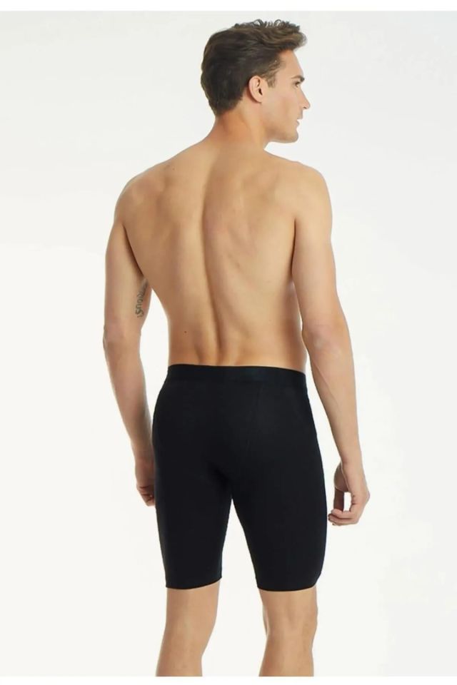 Tutku Elit 1253  3 lü Paket Vücudu Saran Uzun Likralı Boxer