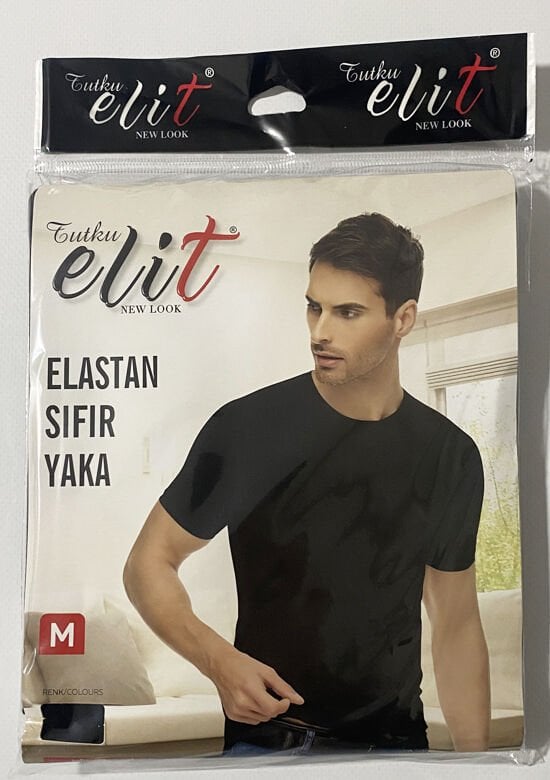 Tutku Elit 1301 Elastan Sıfır Yaka Atlet