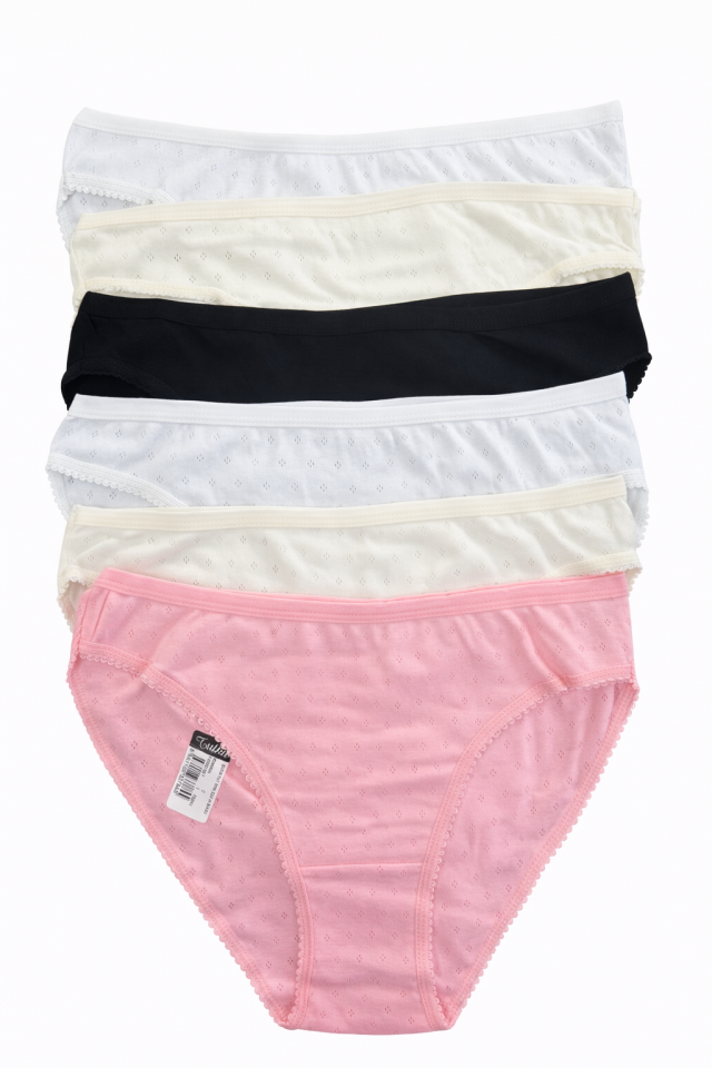 Tutku 553 Sofia Kadın Bikini Külot 6 li Paket