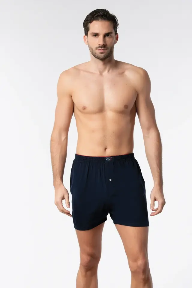 Tutku Elit 1101 Havlu Bel Penye Erkek Boxer 6 lı Paket